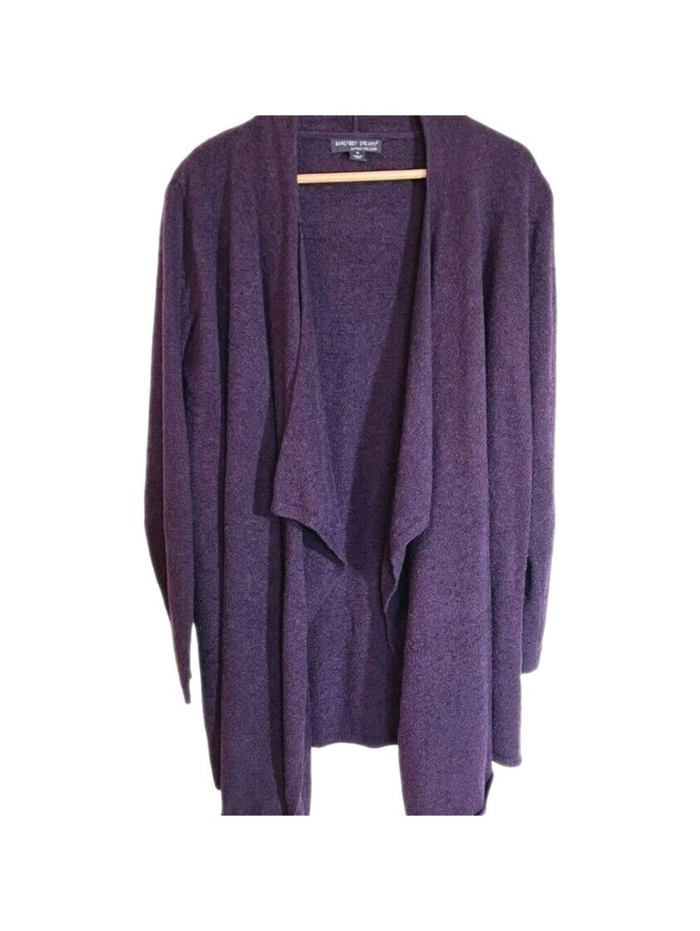 Barefoot Dreams Cardigan Size L/XL Bamboo CozyChic Lite Calypso Wrap 436  EUC